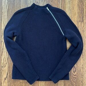 Everlane Navy Fisherman Sweater